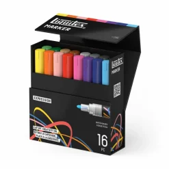 Liquitex® 2mm Expression 16 Color Marker Set