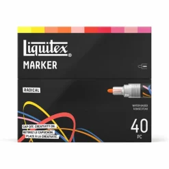 Liquitex® 2mm Radical 40 Color Marker Set