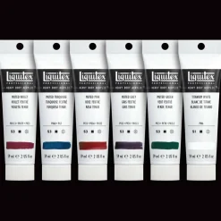 Liquitex® 6 Muted + White Heavy Body Acrylic Paint Set