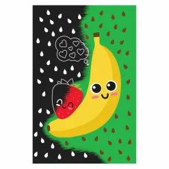 Little Yellow Bicycle® Picnic Basket Mini Scratch Art Pad Kit
