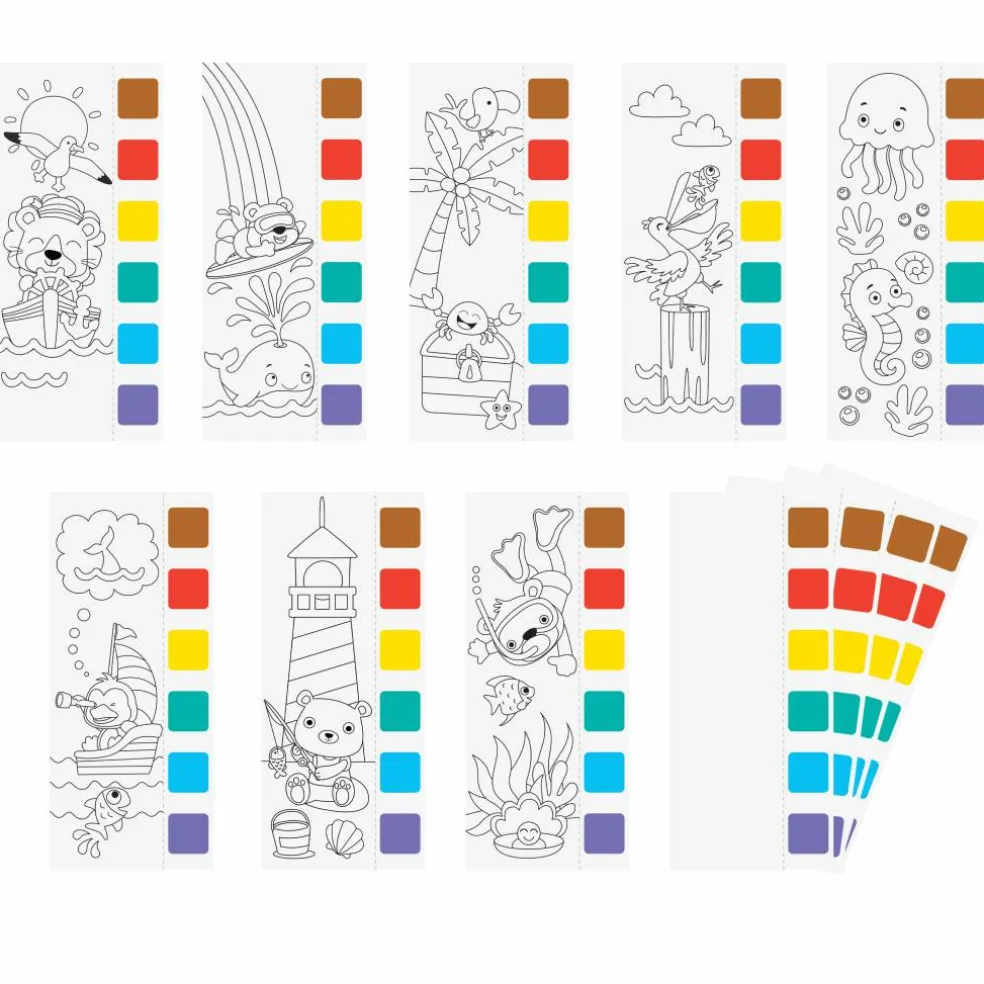 Little Yellow Bicycle® Sailing Bookmark Watercolor Pad Kit