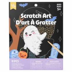 Little Yellow Bicycle® Spooky Ghost Scratch Art Pad