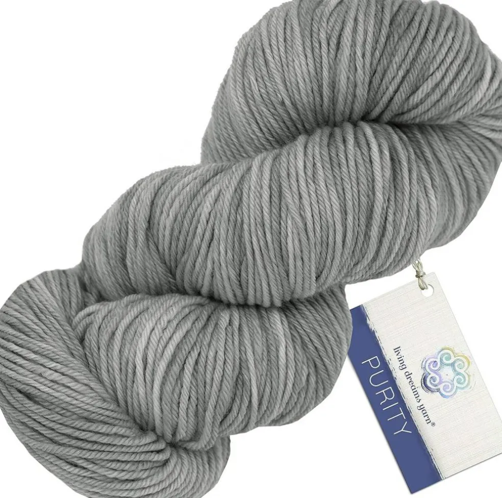 Living Dreams Purity: Organic Merino DK Yarn. Pacific Northwest Hand Dyed.