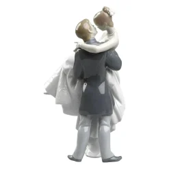 Lladro The Happiest Day Wedding Couple Figurine