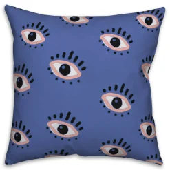 18" Looking Eyes Indoor/Outdoor Pillow