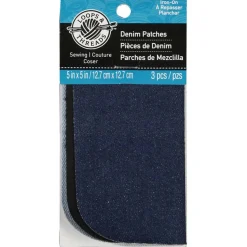Loops & Threads™ Denim Patches, Assorted