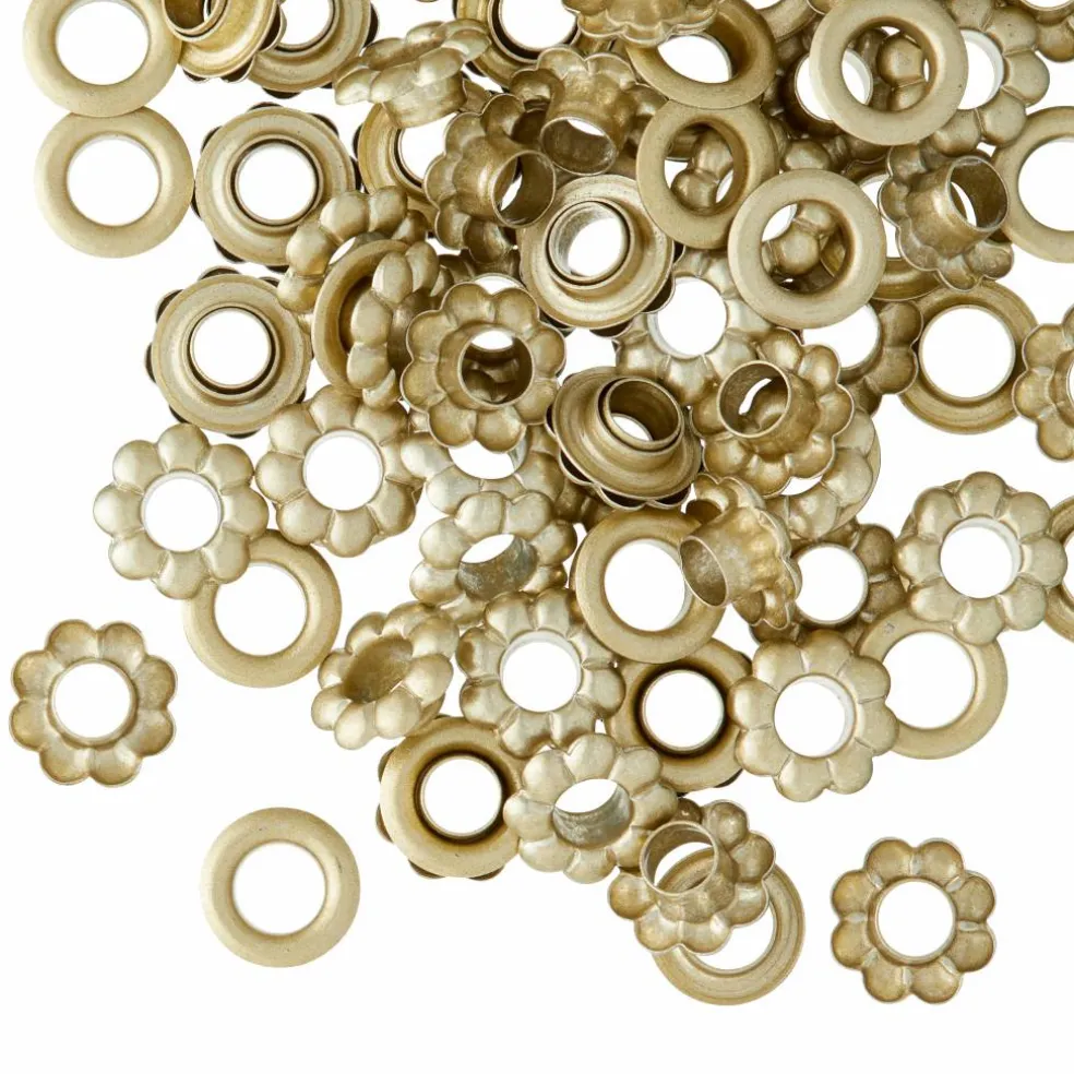 Loops & Threads™ Flower Eyelets