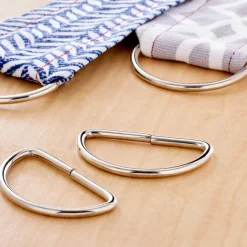 Loops & Threads™ Metal D-Rings, 1 1/2