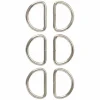 Loops & Threads™ Metal D-Rings, 3/4"