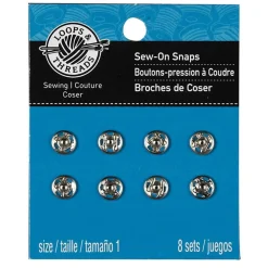 Loops & Threads™ Sew-On Snaps