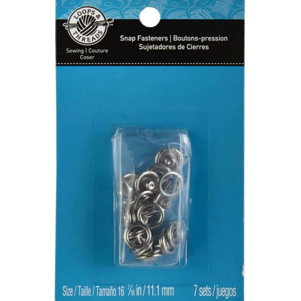 Loops & Threads™ Snap Fasteners