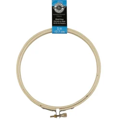 Loops & Threads™ Wooden Embroidery Hoop
