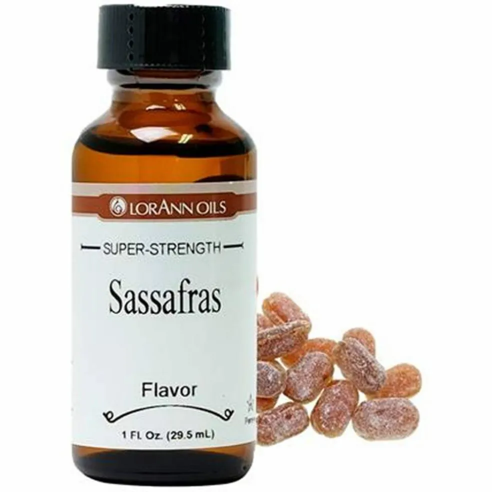 LorAnn Oils Sassafras Flavor One Ounce Bottle