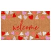 Lots of Hearts Welcome Doormat
