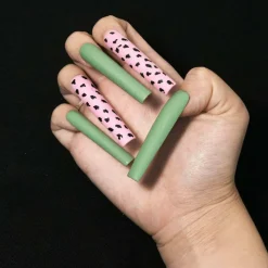 Love Scratch - Multicolor - Cartoon-Themed Press-On Nails for Statement Manicures - 10 Piece