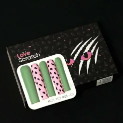 Love Scratch - Multicolor - Cartoon-Themed Press-On Nails for Statement Manicures - 10 Piece