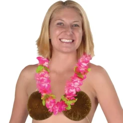 Luau Party Coconut Bikini Top