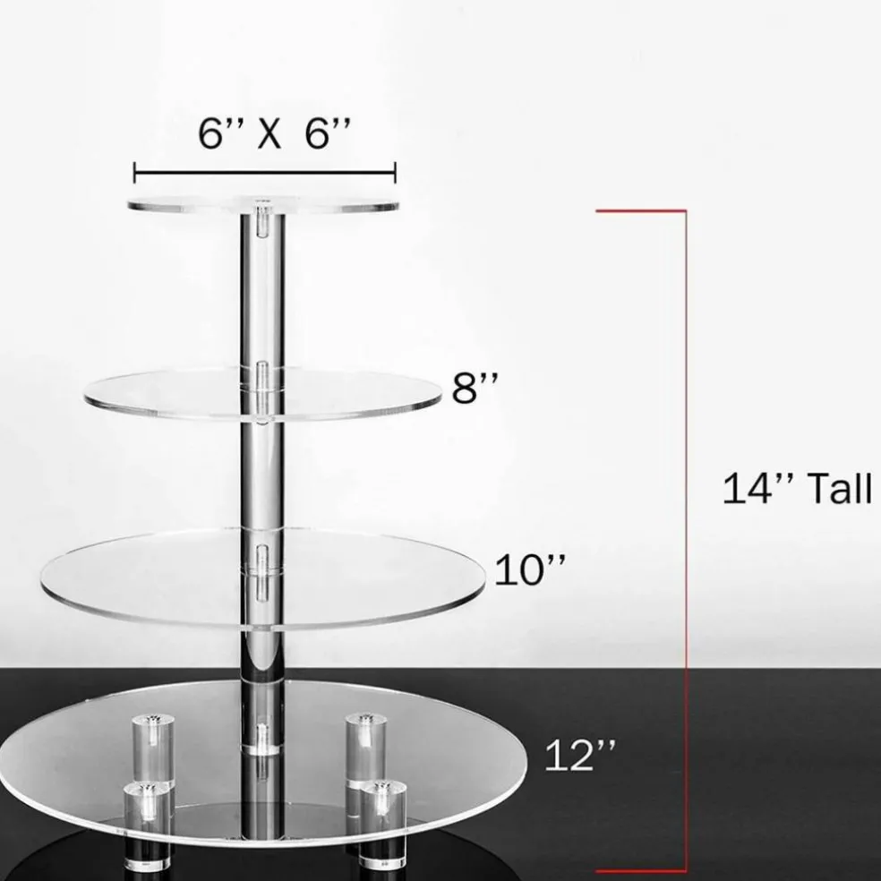Lucite Cake Stand