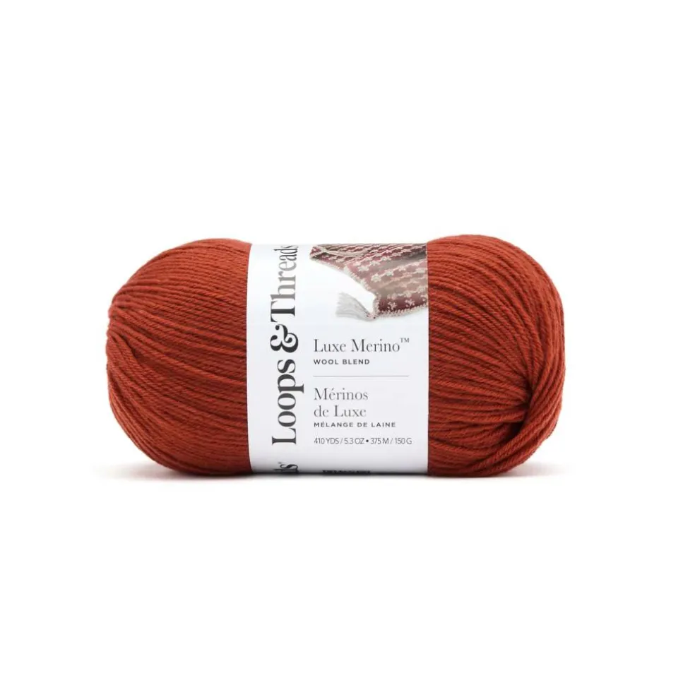 Luxe Merino™ Solid Yarn by Loops & Threads®