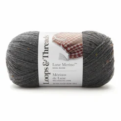 Luxe Merino™ Tweed Yarn by Loops & Threads®