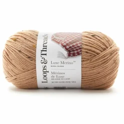Luxe Merino™ Tweed Yarn by Loops & Threads®