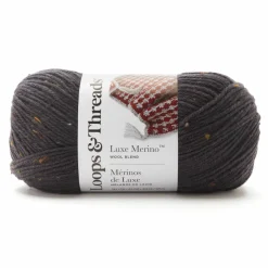 Luxe Merino™ Tweed Yarn by Loops & Threads®