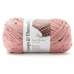Luxe Merino™ Tweed Yarn by Loops & Threads®