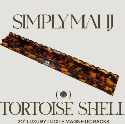 20" Luxury Lucite Magnetic Racks - Classic Tortoise Shell