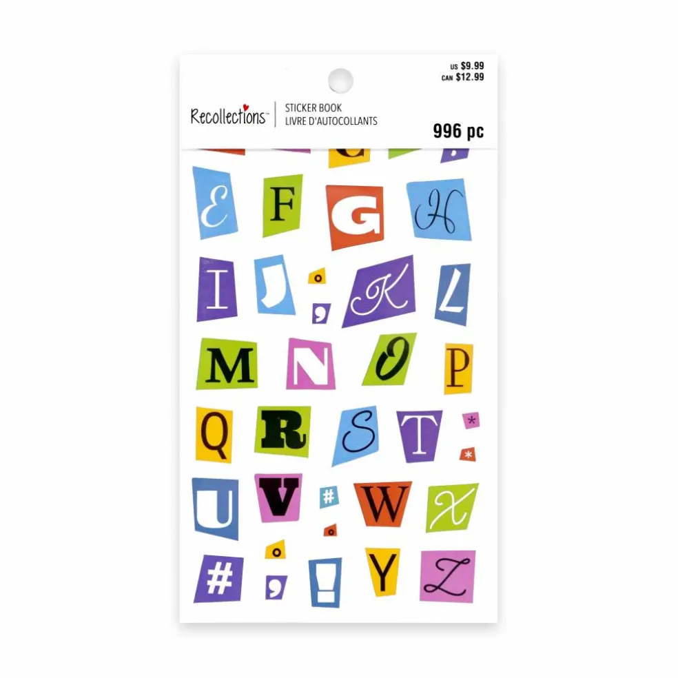 Magazine Letter Stickers by Recollections™