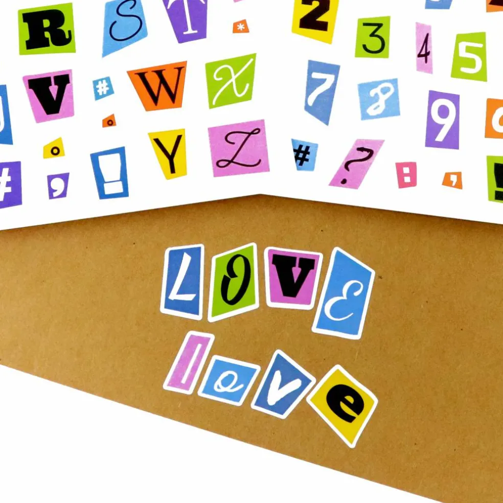 Magazine Letter Stickers by Recollections™