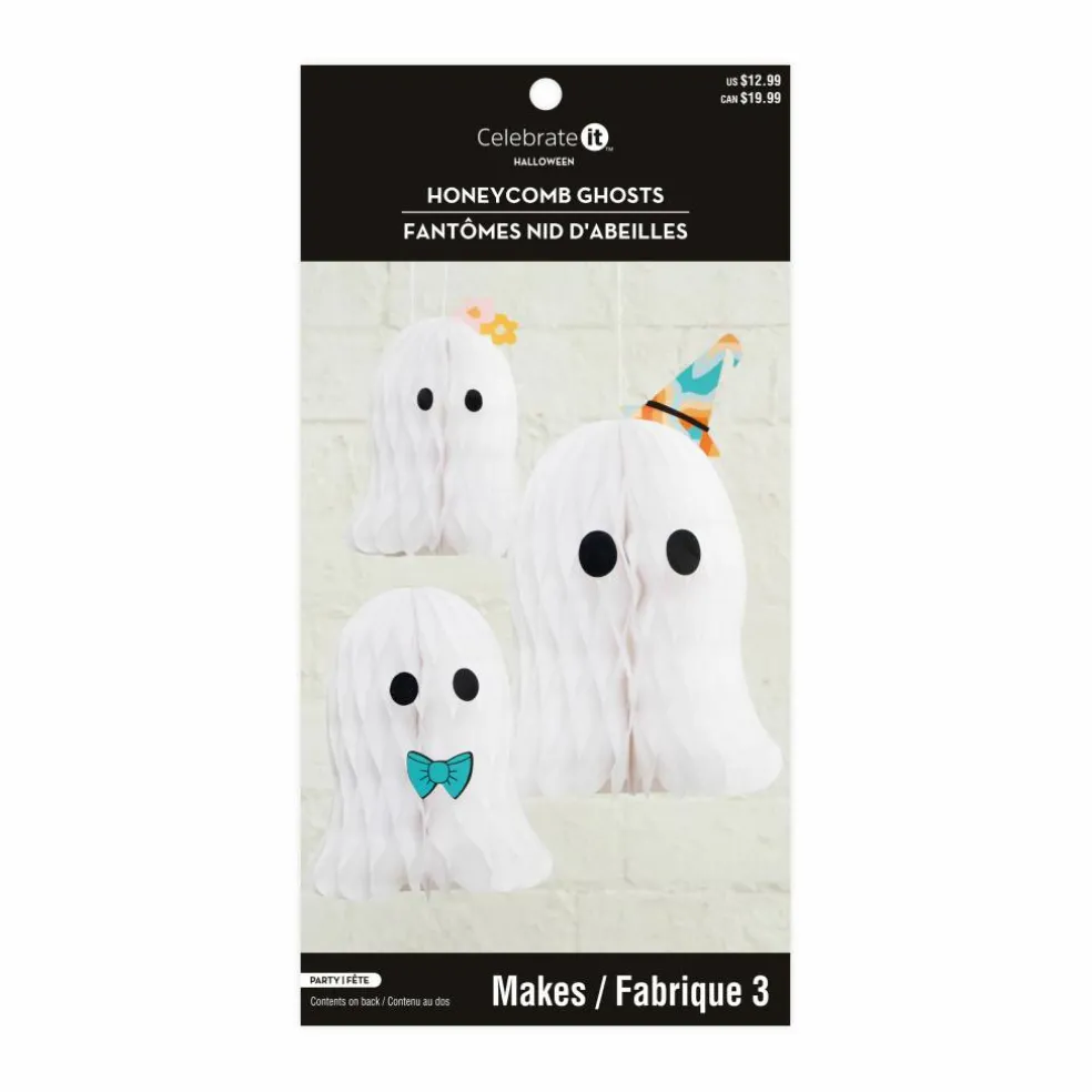 Magical Honeycomb Ghosts, 3ct. by Celebrate It™
