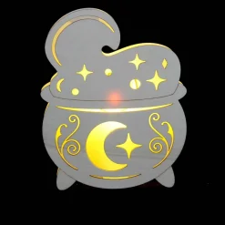 6.75" Magic Cauldron DIY LED Wood Décor by Make Market®