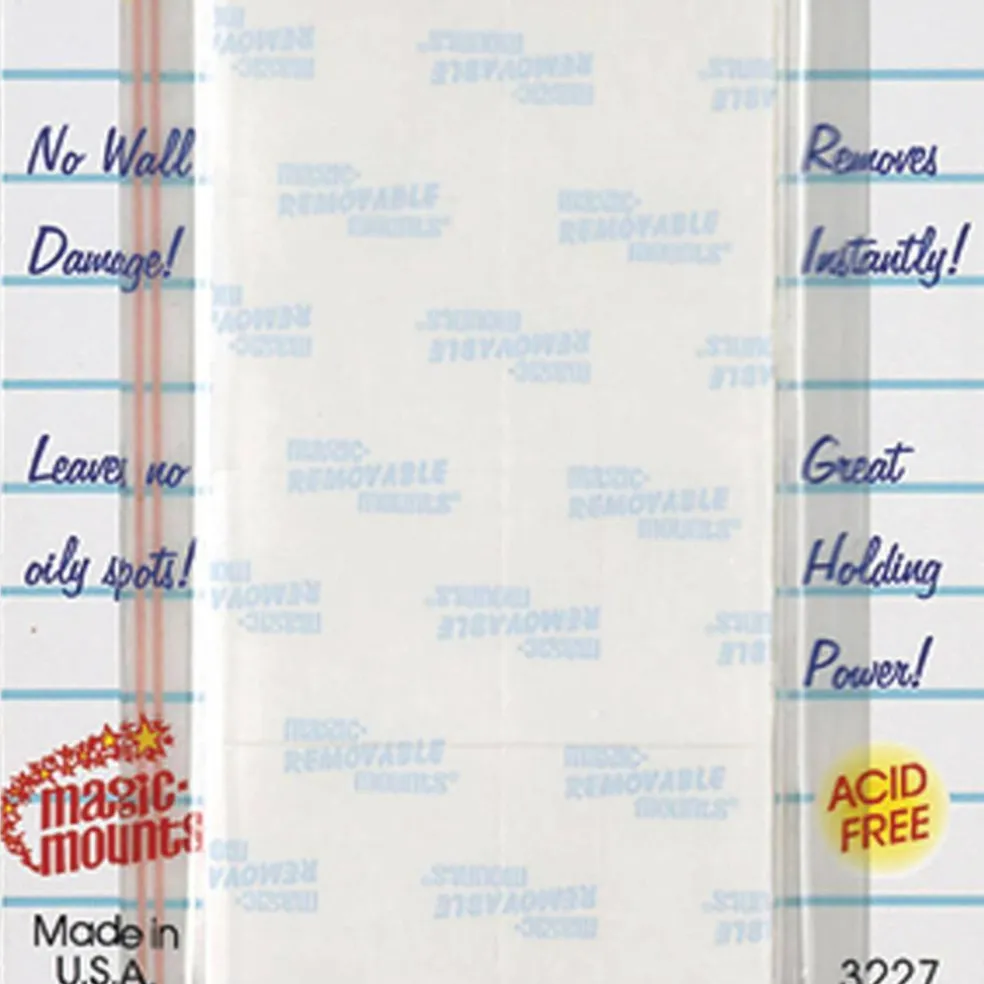 Magic Mounts® 1" Removable Chart Tabs, 3 Packs of 80
