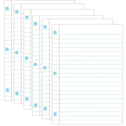 Magnetic Notebook Page, 8-1/2" x 11", Pack of 6