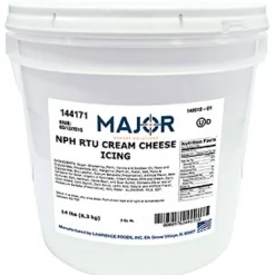 Major Bakery Solutions Cream Cheese Icing 18 Pound