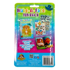 Make-A-Face Wacky Animals Sticker Activity Fun Pack
