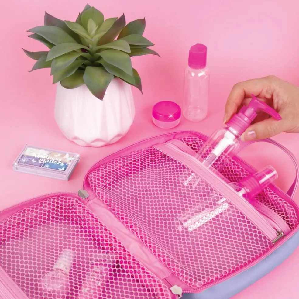 Make It Real™ 3C4G Butterfly Away Travel & Cosmetic Set