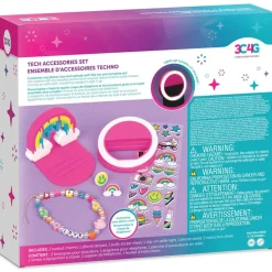 Make It Real™ 3C4G Customize Your Phone Case Tech Accessories Set