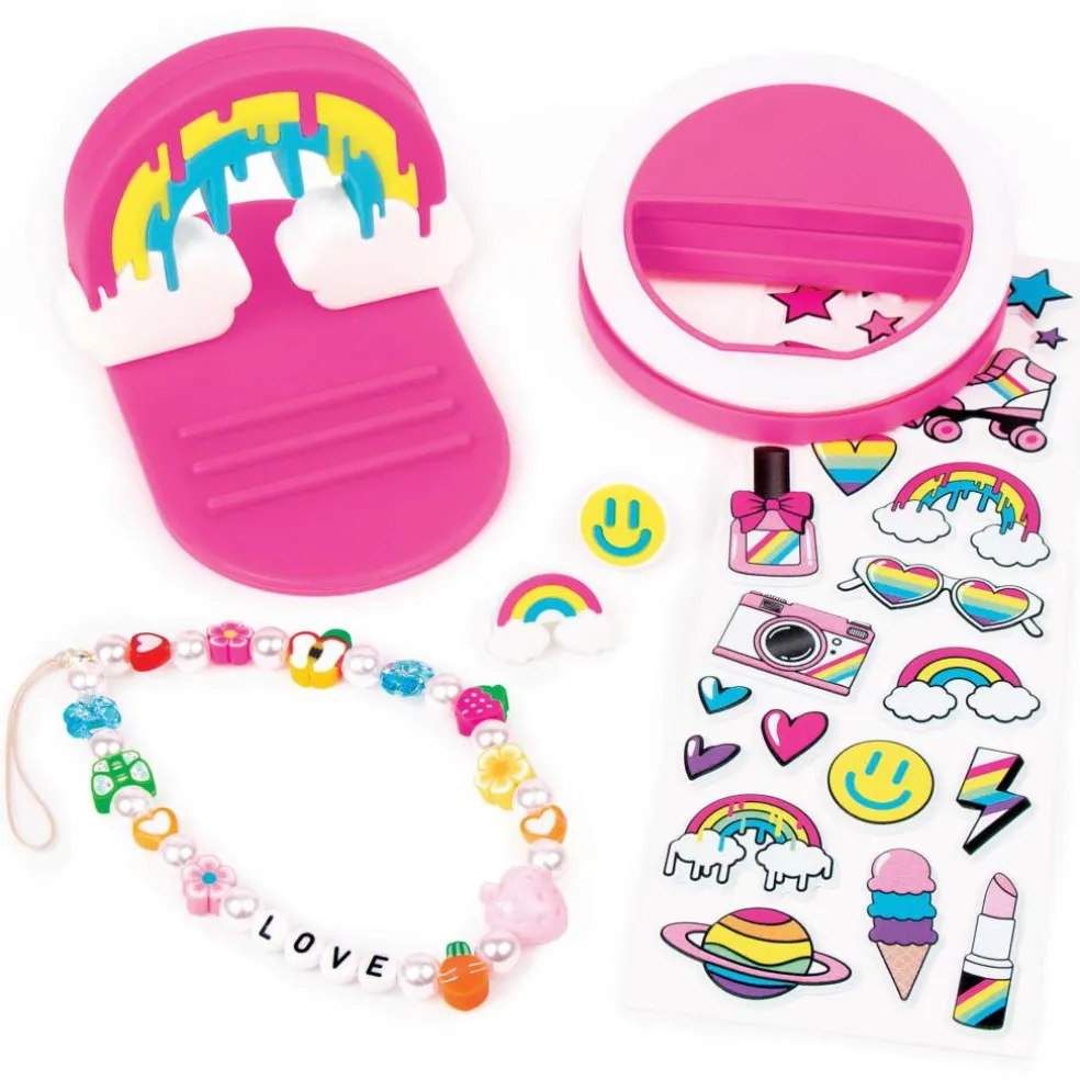 Make It Real™ 3C4G Customize Your Phone Case Tech Accessories Set