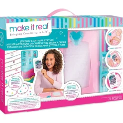 Make It Real DIY Jewelry & Art Gift Station Activity Kit