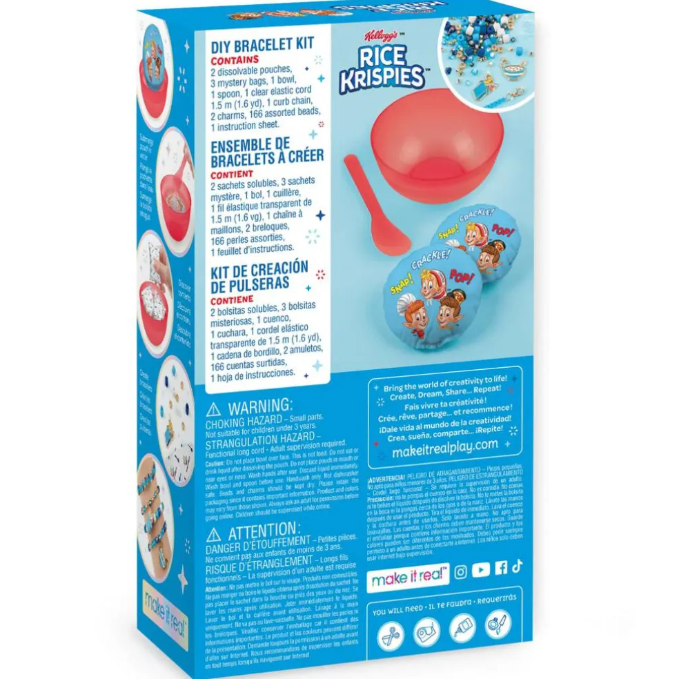 Make It Real™ Kellogg's™ Cerealsly Cute Rice Krispies™ DIY Bracelet Kit