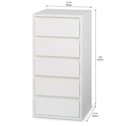 Make Station 5-Drawer Modular Chest by Simply Tidy®