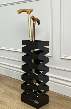 Mango Steam Metal Zig-Zag Umbrella Holder