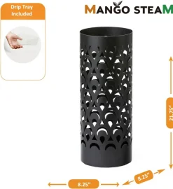 Mango Steam Peacock Umbrella Holder, 21.75" Tall
