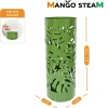 Mango Steam Round Leaf Umbrella Stand, Green