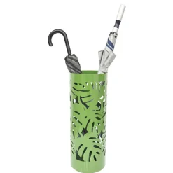 Mango Steam Round Leaf Umbrella Stand, Green