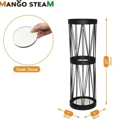 Mango Steam Tall Pluvian Soakstone Umbrella Holder