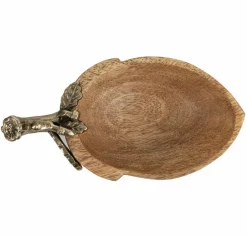 6.25" Mango Wood Acorn Tray by Ashland®