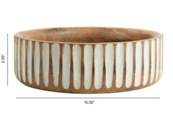 Mango Wood Decorative Bowl by Ashland®