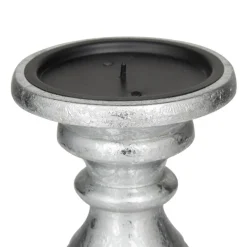 Mango Wood Traditional Candle Holder Set
